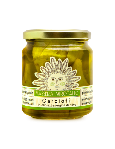 CARCIOFI IN OLIO EXTRA VERGINE DI OLIVA
