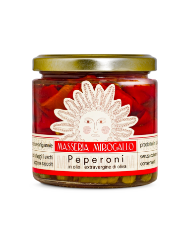 PEPERONI ROSSI IN OLIO EXTRA VERGINE...